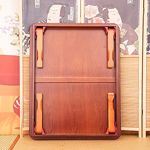 Folding Low Wooden Table (80x60×29cm) P74575