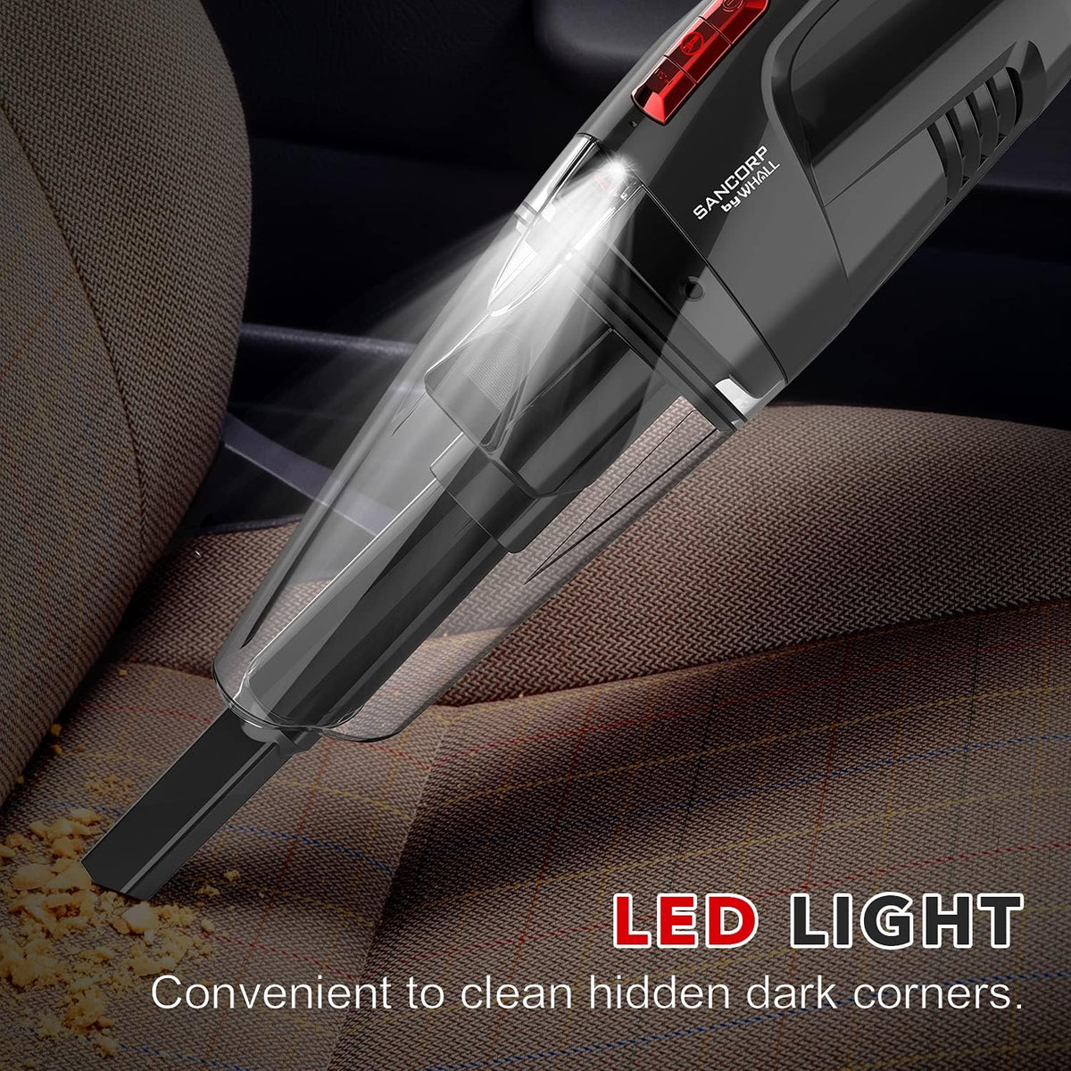 Cordless Handheld Vacuum 8500PA with LED Light G77262