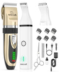 2 in 1 Cordless Dog Clippers and Paw Trimmer Kit Pack of 2 Y3042