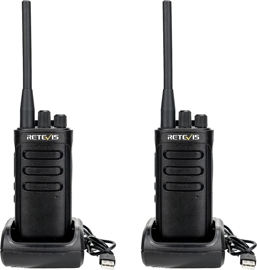 Walkie-Talkies 2 Pack 16CH 2000mAh Rechargeable Two Way Radios with Earpiece Z130255