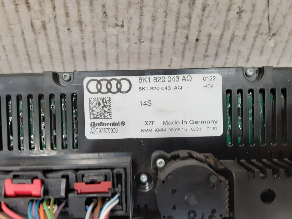 AC Heater Dual Auto Temperature Control with Heated Seats Y342