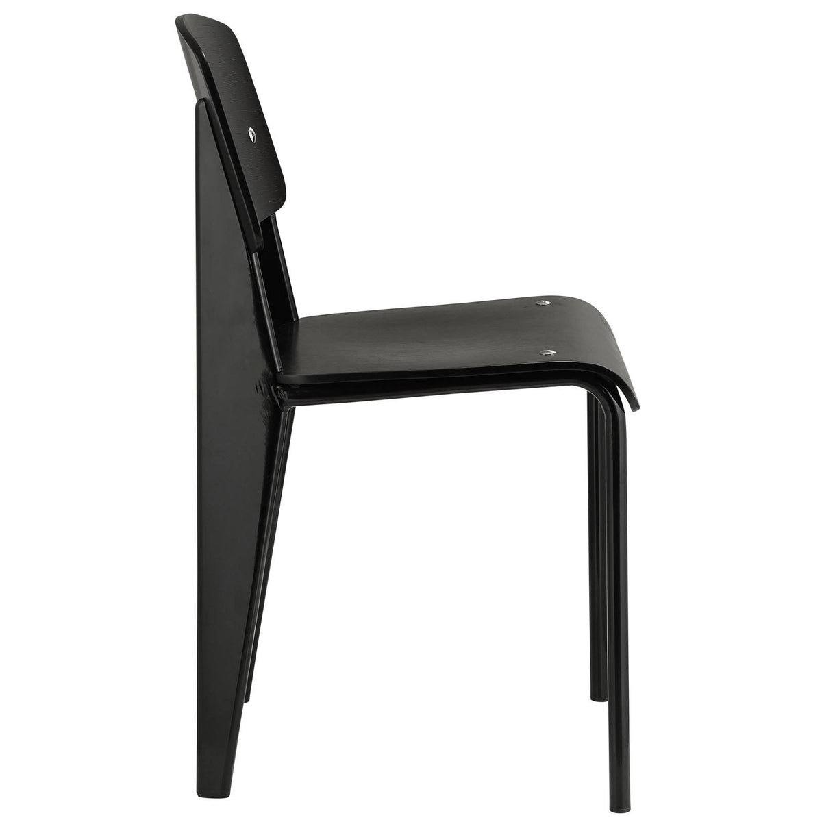Walnut Black Dining Side Chair T959144
