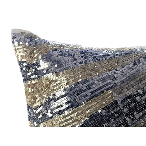 Gold Pack of 2 16x16 Decorative Throw Pillow Cover T9628