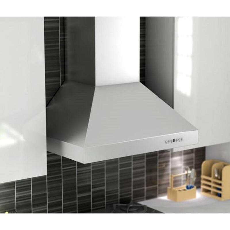Wall Mount Range Hood in Stainless Steel J395