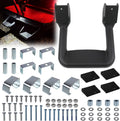 Black Powder Coated Truck Side Step Set - 2 Pieces (1 Pair) with Mounting Brackets M23801