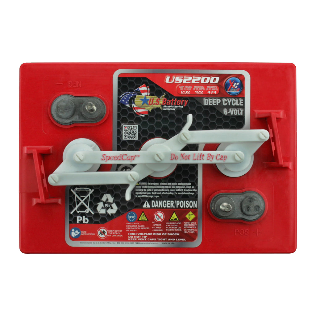 6V Deep Cycle Batteries - 4 Pack Y5893