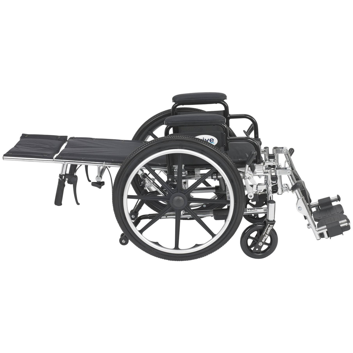 Light Weight Reclining Wheelchair with Elevating Leg Rests Q989