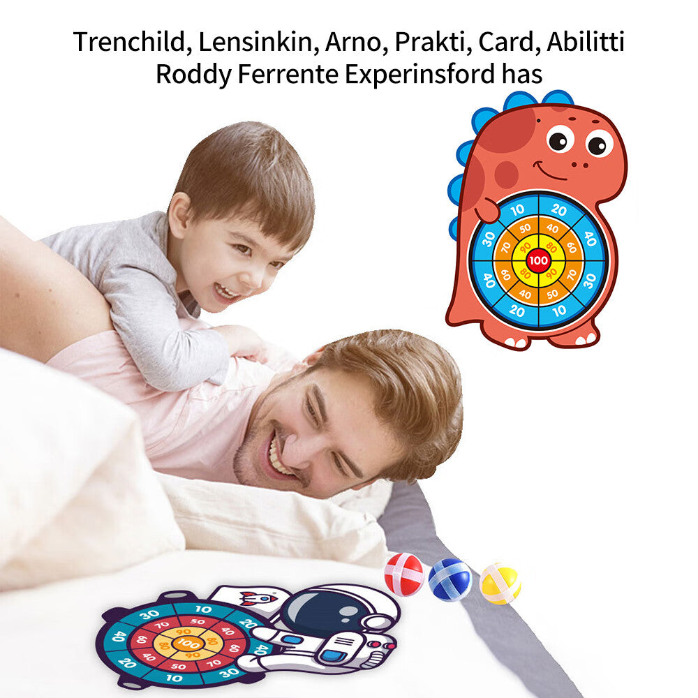 Dart Board with Sticky Balls Toys R59062