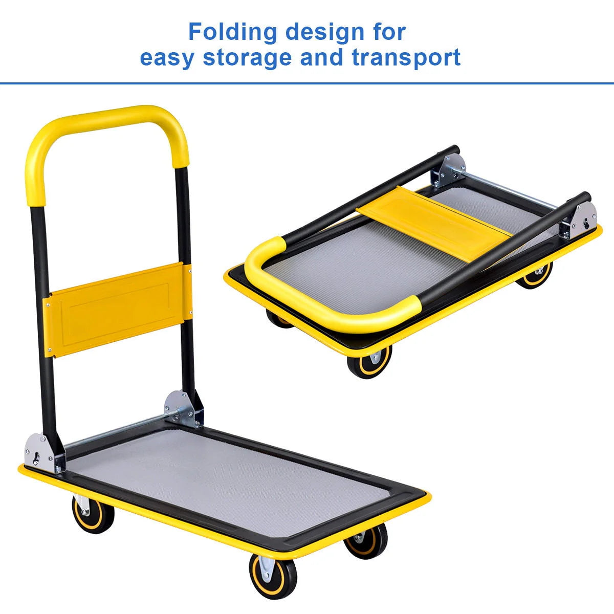 Folding Platform Cart Dolly Hand Truck T534150