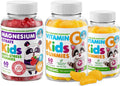 Sugar-Free Kids Magnesium Gummies with Vitamin C 60 Count 2 Pack A950611