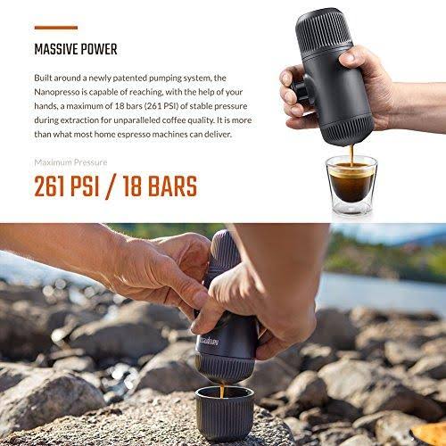 Portable Espresso Maker with NS Adapter E89154