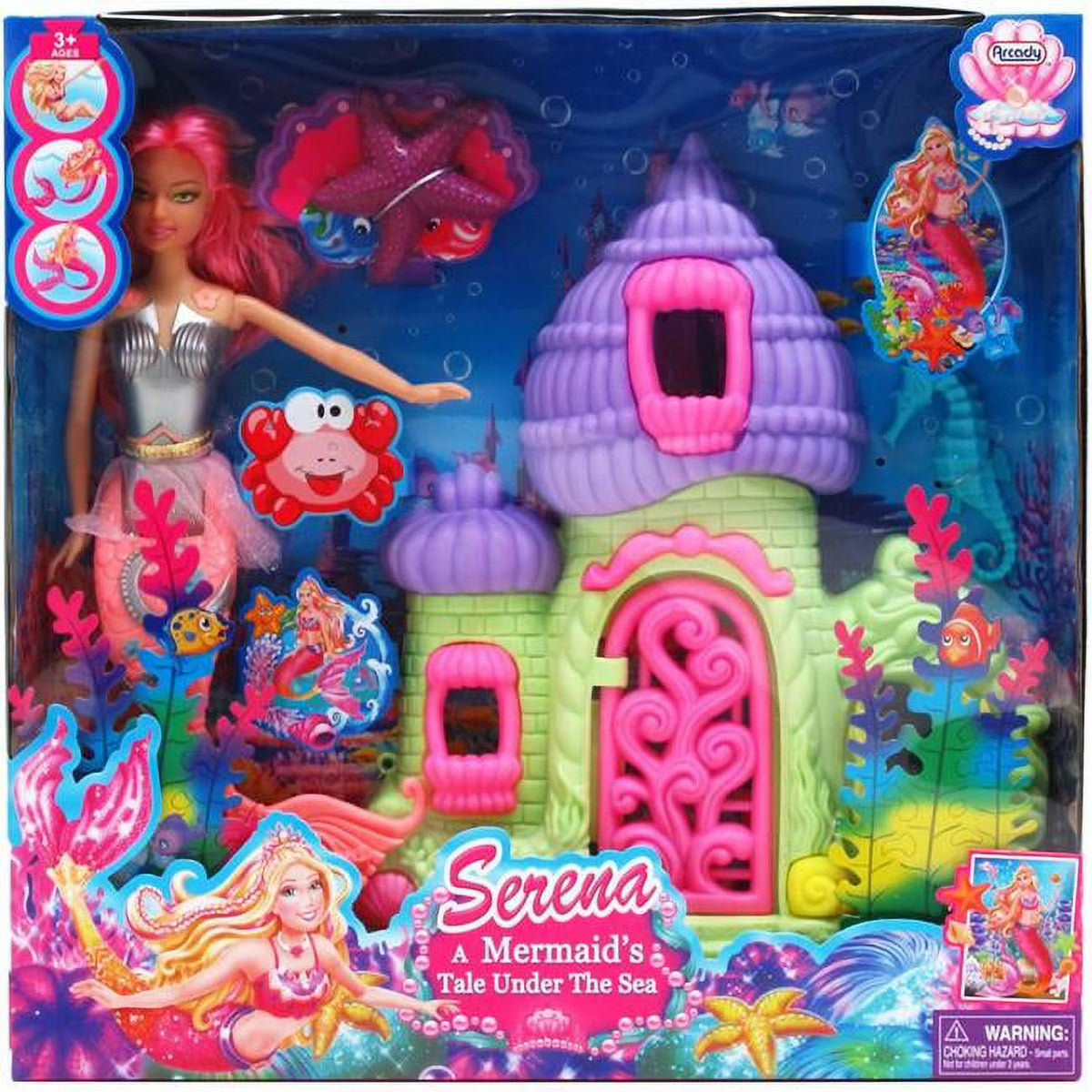 11.5 in Mermaid Doll with Accessories, Assorted Color - Case of 12 V590883