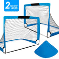 Set of 2 Folding Soccer Goals P843368
