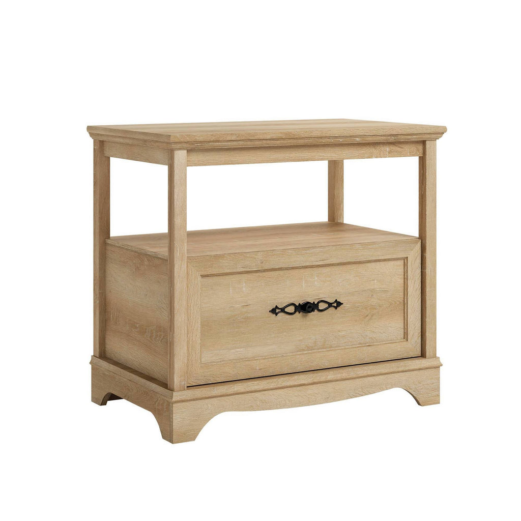 Orchard Oak Wood Lateral File Cabinet B59542