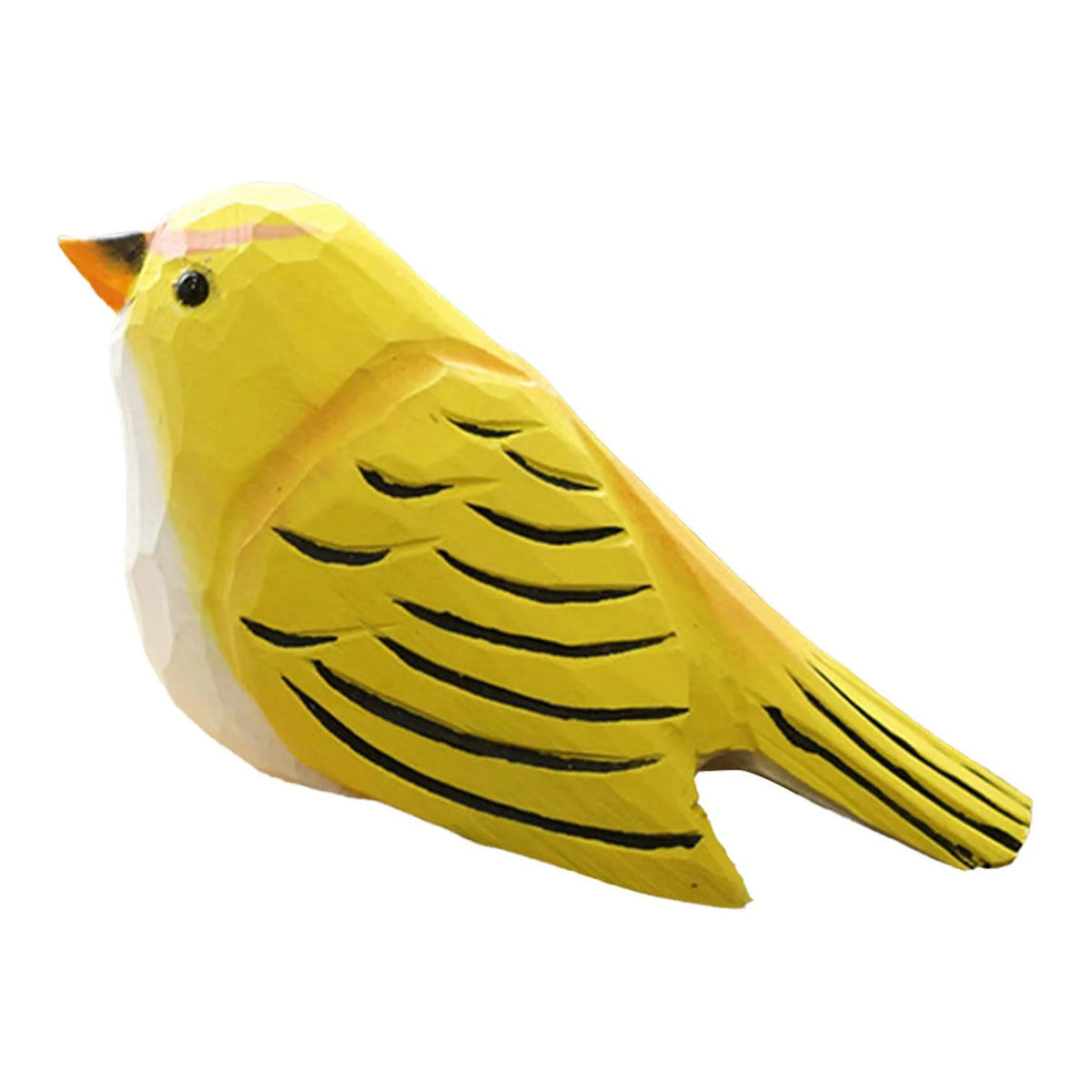 Small Wood Bird Figurine Handmade Carving Decoration M88363