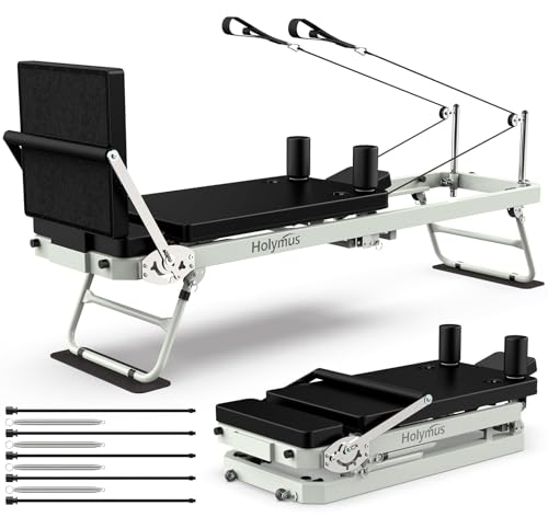 77.5" Foldable Pilates Reformer Machine E628221