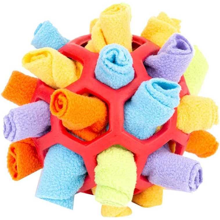 Interactive Dog Puzzle Toy Snuffle Ball Slow Feeder F350418
