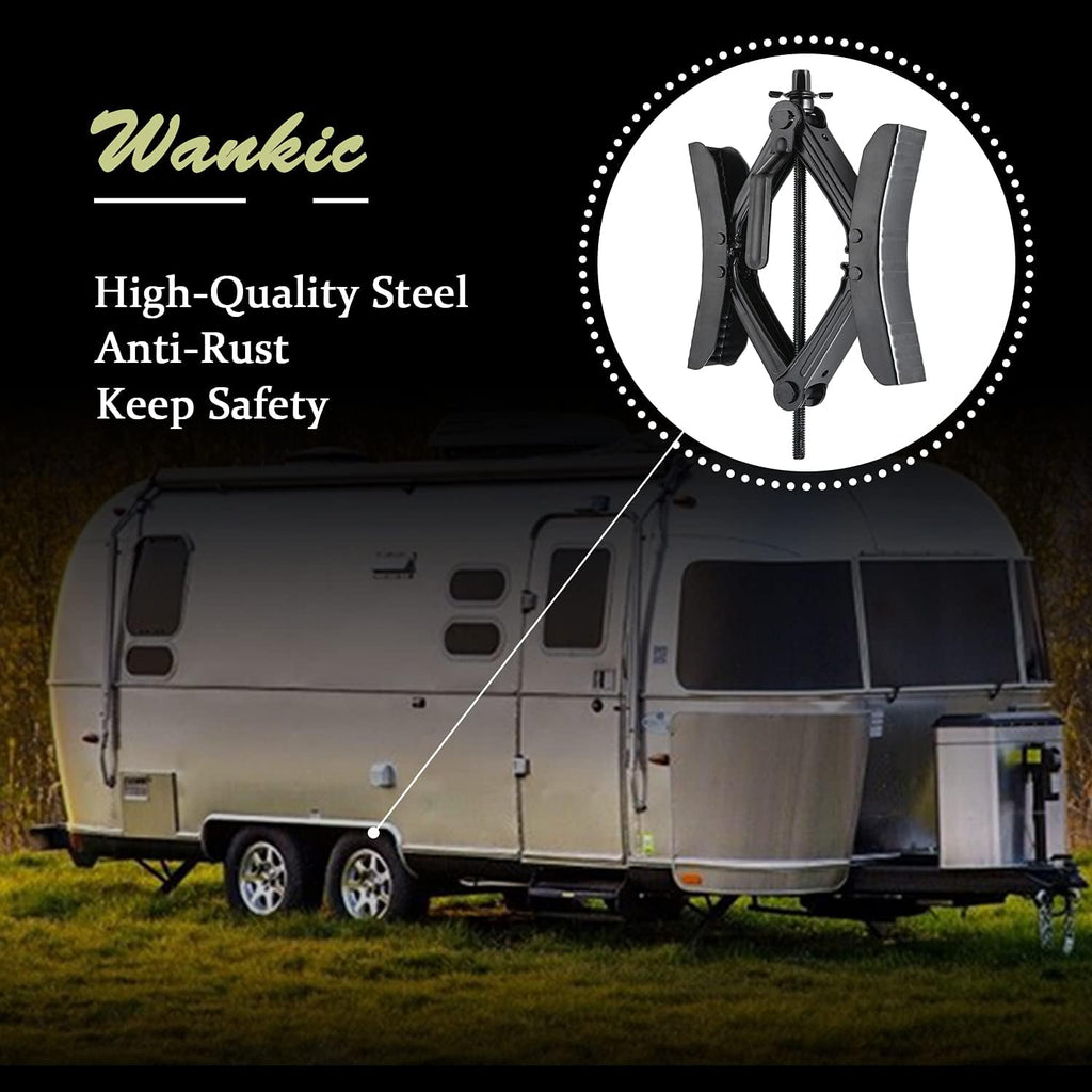 Camper Wheel Chock X Shaped RV Chocks Stabilizer Tire Wheel Chock Pair Z750