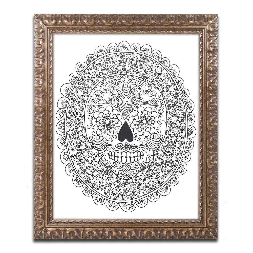 Gold Ornate Frame 11x14-Inch Art W6274