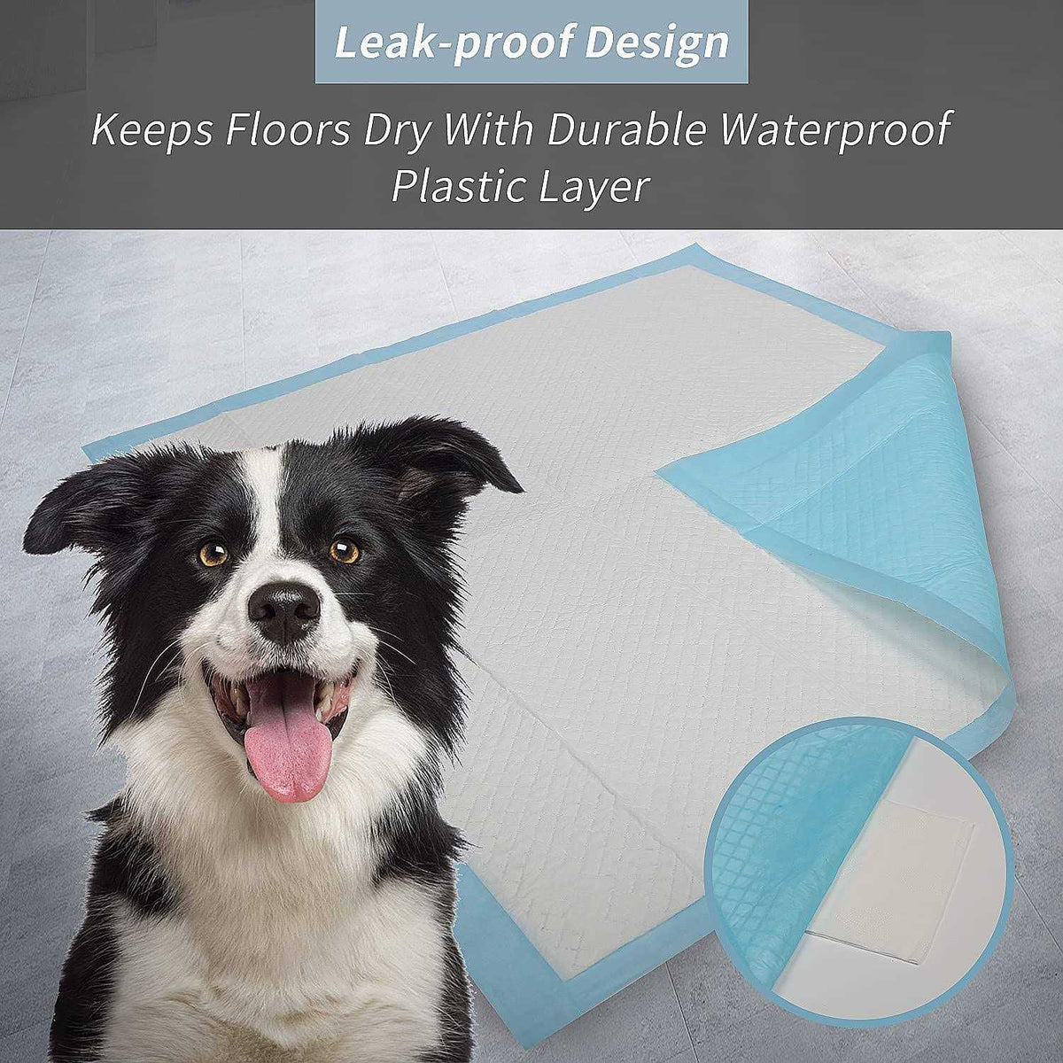 Puppy Pee Training Pads Super Absorbent & Leak-Proof J46319
