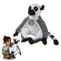 Ring Tailed Lemur 12 inch Soft Plush Toy made from Recycled Plastic Bottles E131553