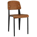 Walnut Black Dining Side Chair T959144