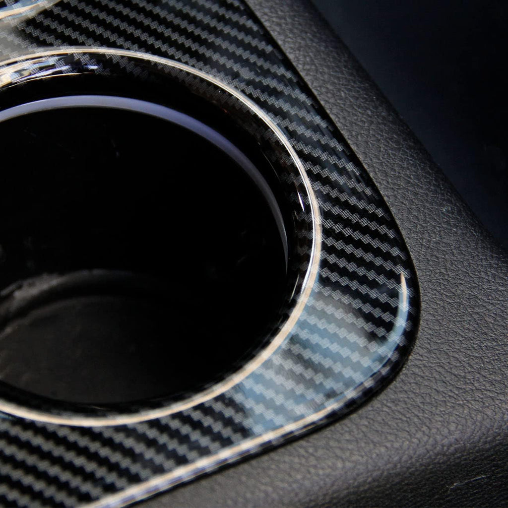 Carbon Fiber Gear Shift Panel Trim Pack of 2 O636