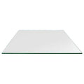 Clear Tempered Rectangle Glass Table Top 24 x 48 inch B55275