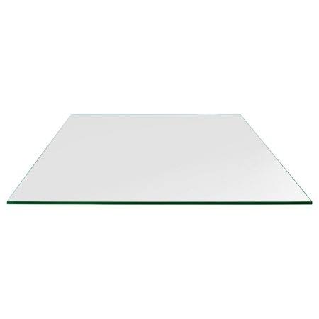 Clear Tempered Rectangle Glass Table Top 24 x 48 inch B55275