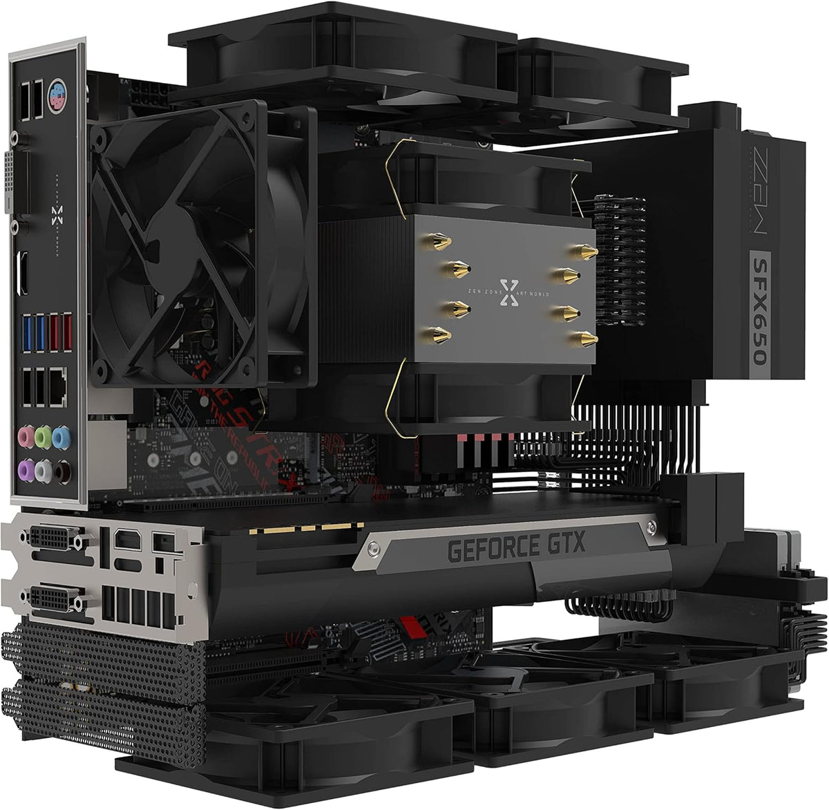 Aluminum Micro ATX PC Case U409007