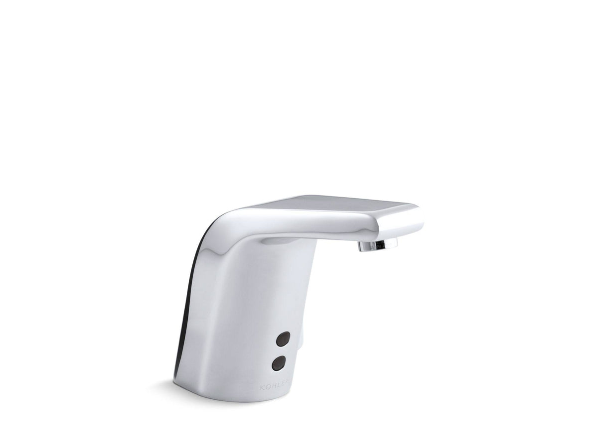 Polished Chrome Touchless Deck Mount Faucet with Mixer T13898
