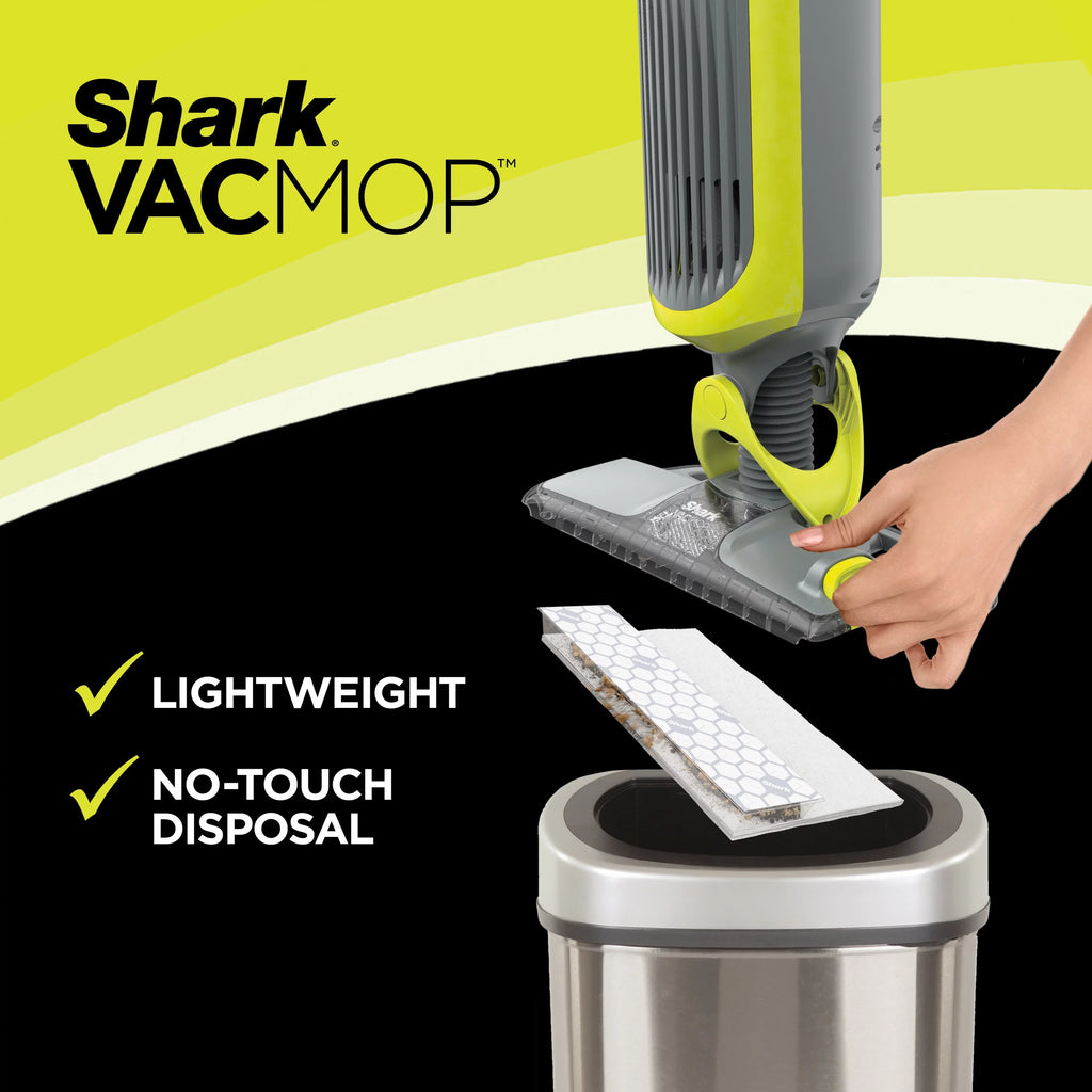 Cordless Hard Floor Vacuum Mop with Disposable Pads B193