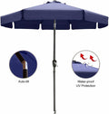 10' Blue Patio Umbrellas X699858