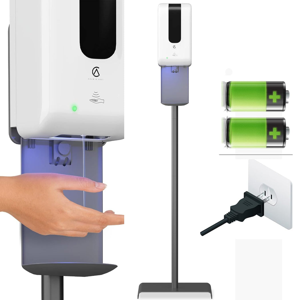 Automatic Hand Sanitizer Dispenser with Stand and Refillable Bottle C830