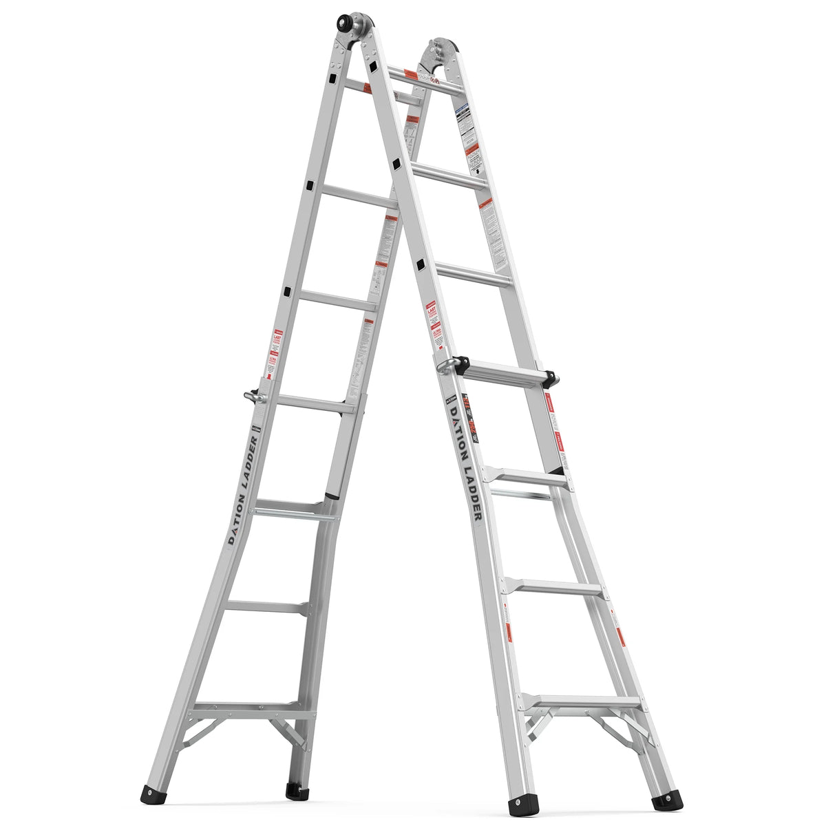 17ft Multi-position Aluminum Folding Ladder Y354426