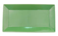 Green Stoneware Rectangular Platter, Box of 12 O52587