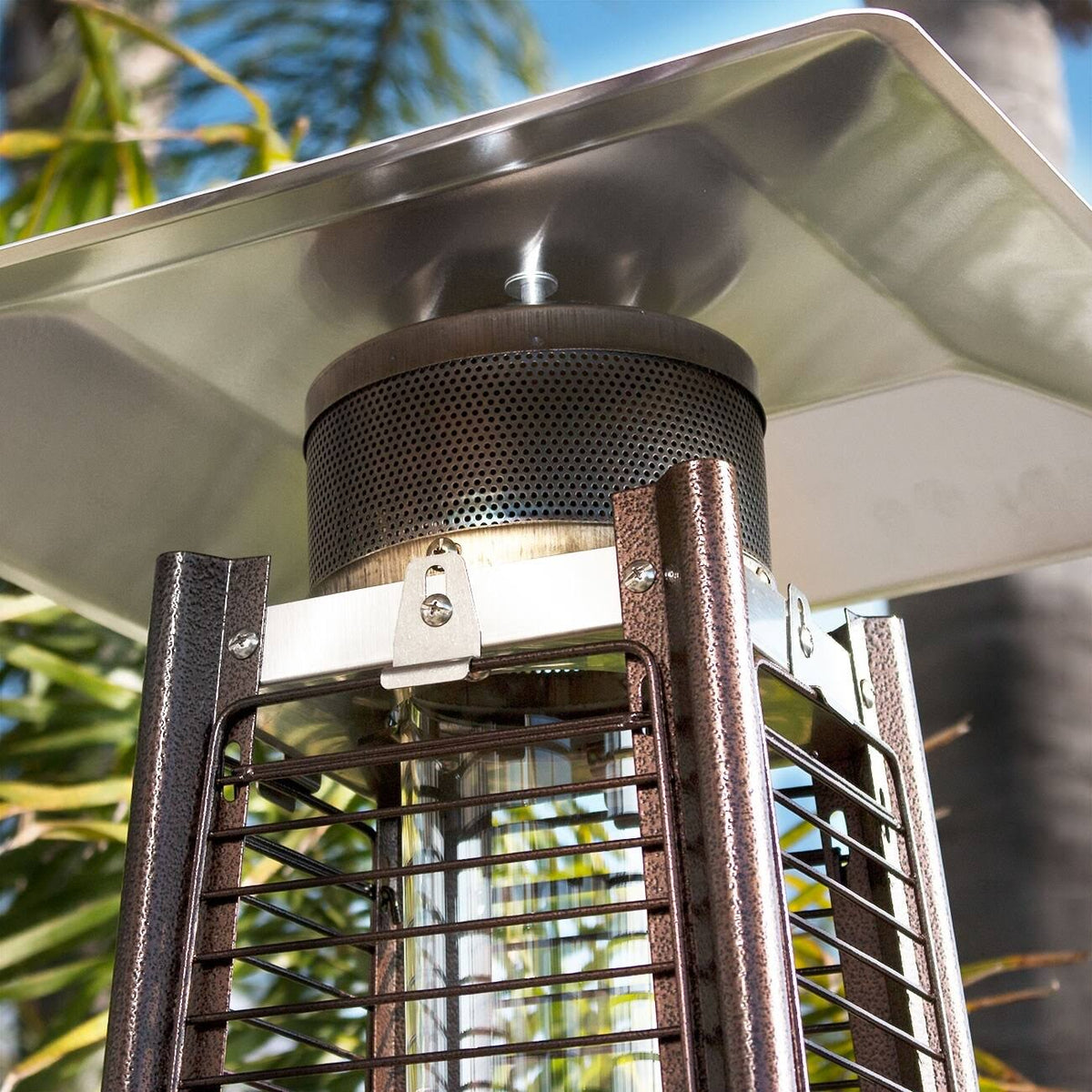 Hammered Bronze Patio Heater P414
