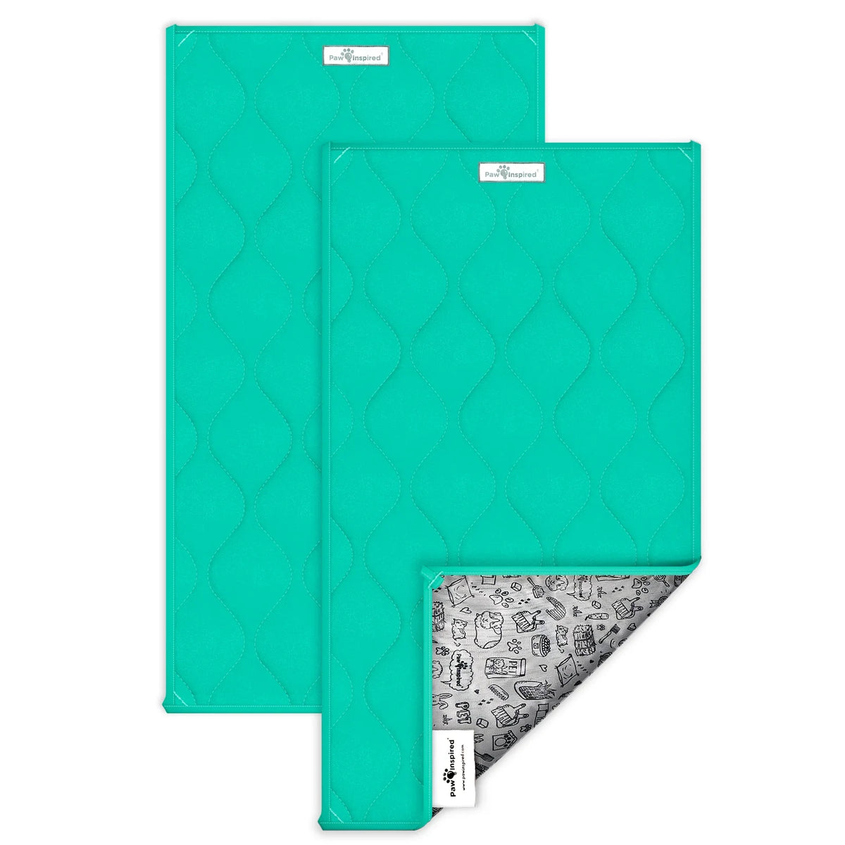 2ct Washable Fleece Guinea Pig Cage Liners with Waterproof Bottom H77451