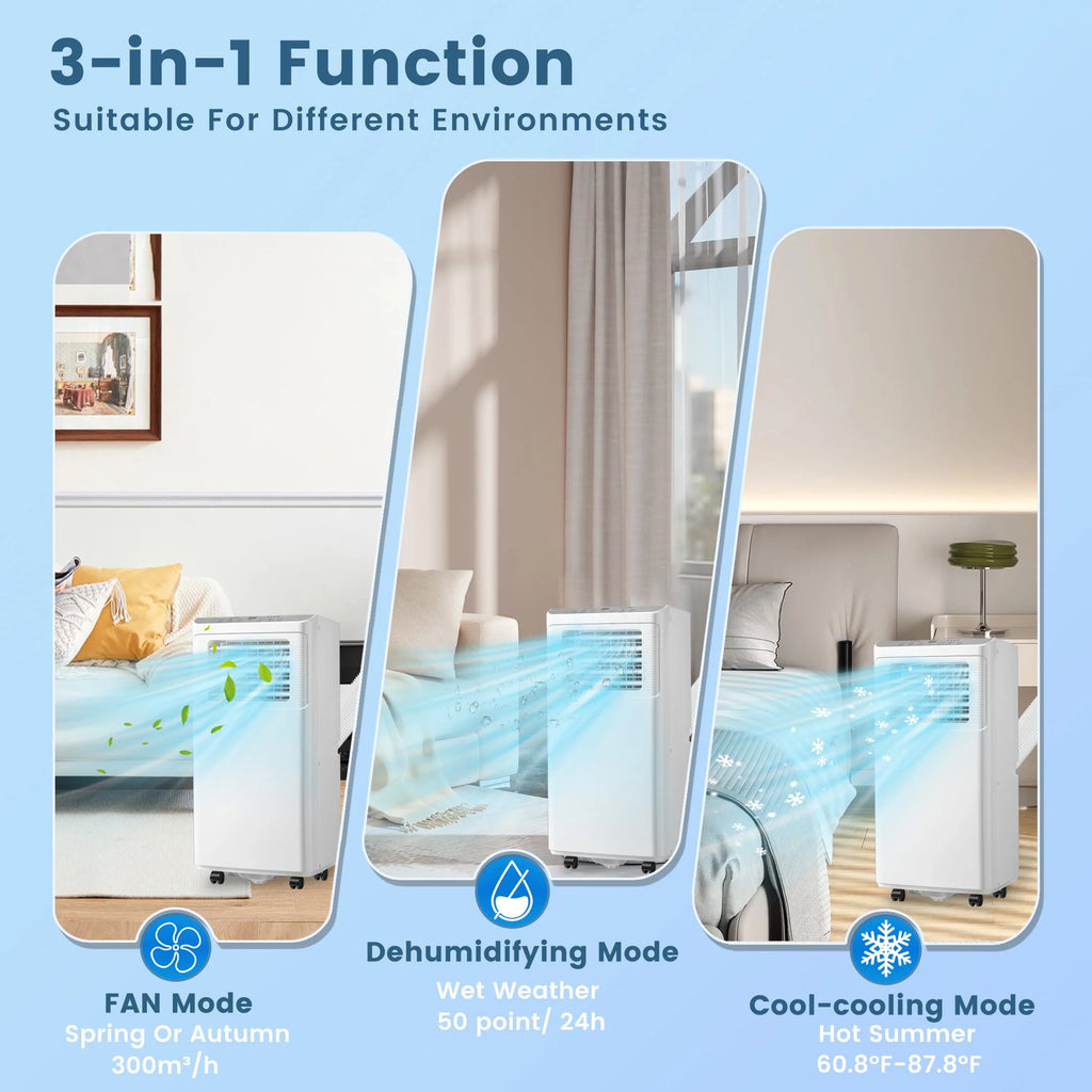 8,000 BTU Portable Air Conditioner F16287