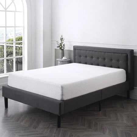 8 inch Memory Foam Mattress, King, White M973