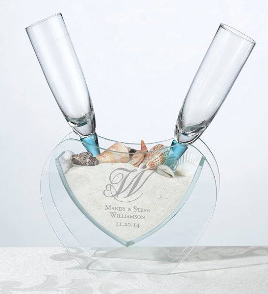Coastal Sand Toasting Glasses H92926