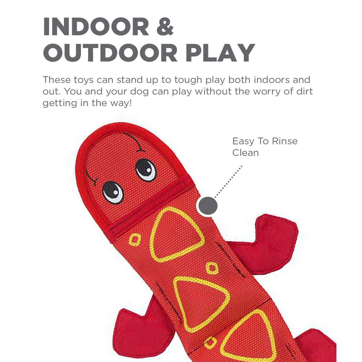 Fire Biterz Dog Toy Lizard I284470