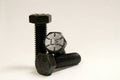 9/16-18 x 3 Grade 8 Hex Cap Screw Plain (25) C60599