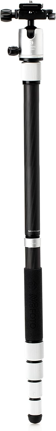 Silver 1 Series Carbon Fiber Travel Tripod with Ballhead and Monopod W900