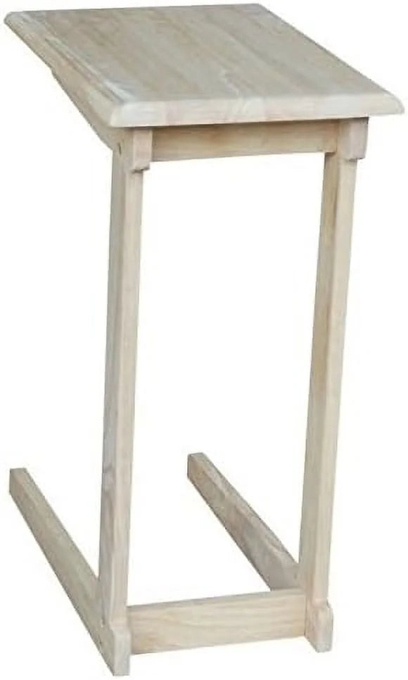 Unfinished Natural Wood C Table I29006