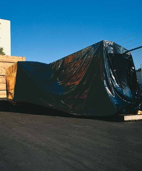 12ft x 100ft Black Polyethylene Tarp 6 Mil I7420