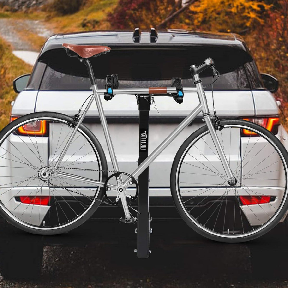 3-Bike Hitch Mount Rack with 2Inch Hitch Receiver, Black O30660