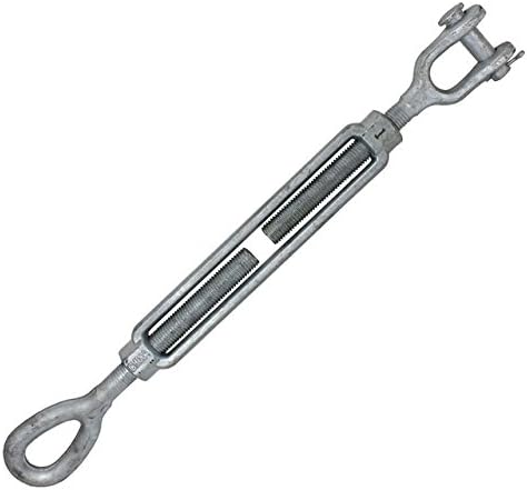Galvanized Jaw and Eye Turnbuckle Z63443