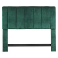 Green Velvet King Headboard V343549