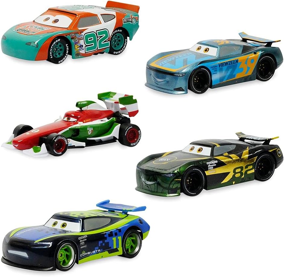 5 Pack Die Cast Racer Pullback Cars V402712